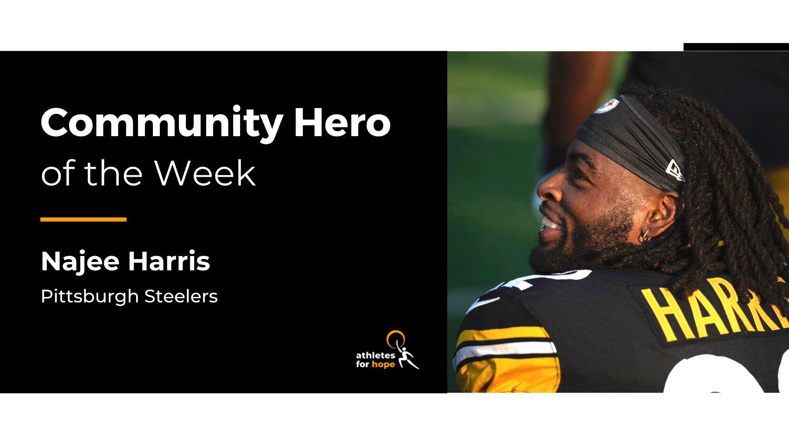 New Pittsburgh Steeler Najee Harris Hosts Draft Party at Homeless Shelter  Where He Once Lived