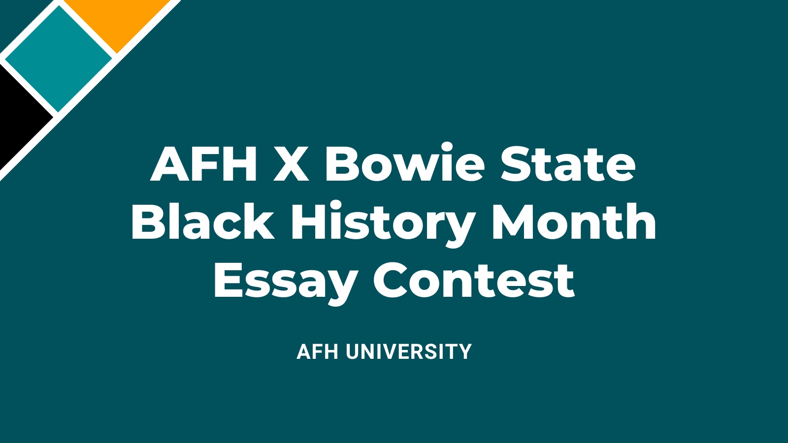 black history month essay pdf