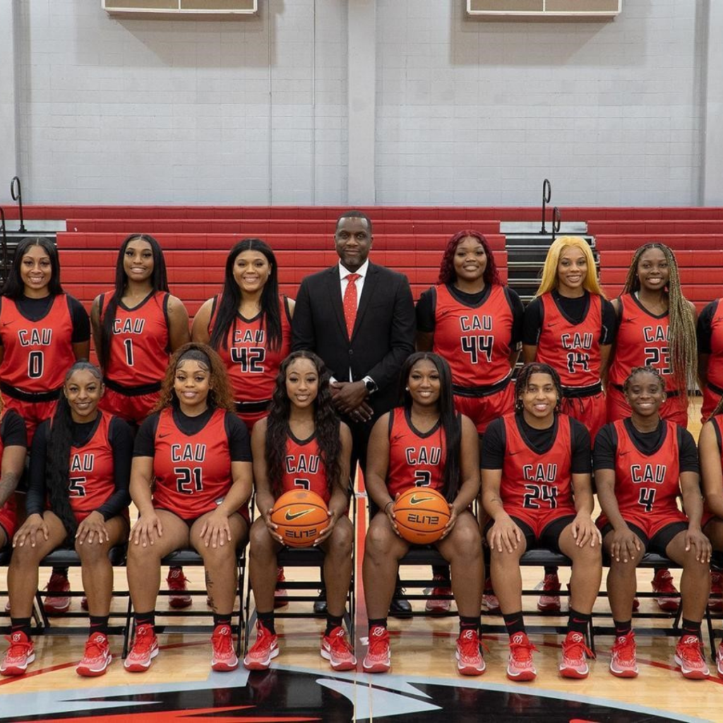 Team photo of Clark Atlanta Women's Basketball 