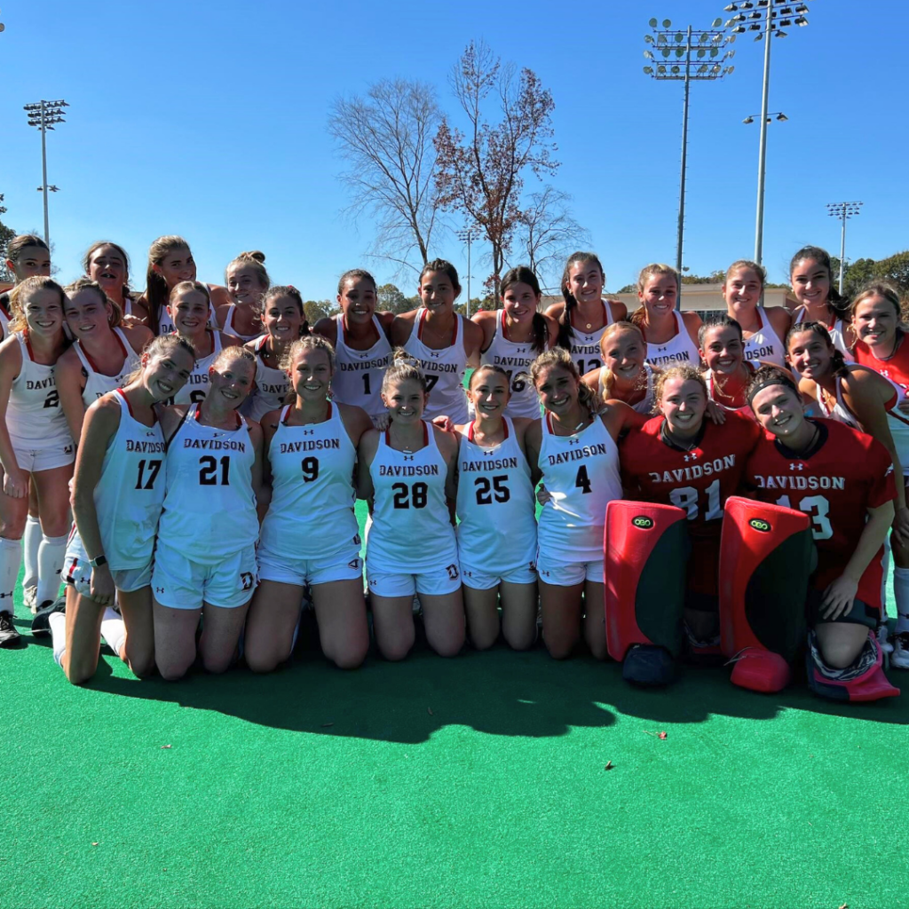 Team photo of Davidson College Field Hockey